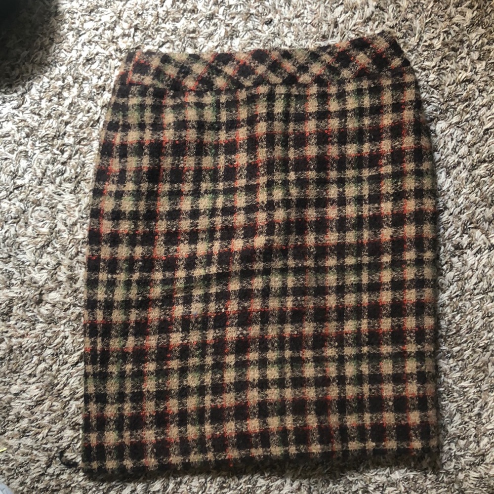 Pendleton Vintage Wool Pencil Skirt Size 2